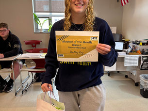 February white day Student of the Month